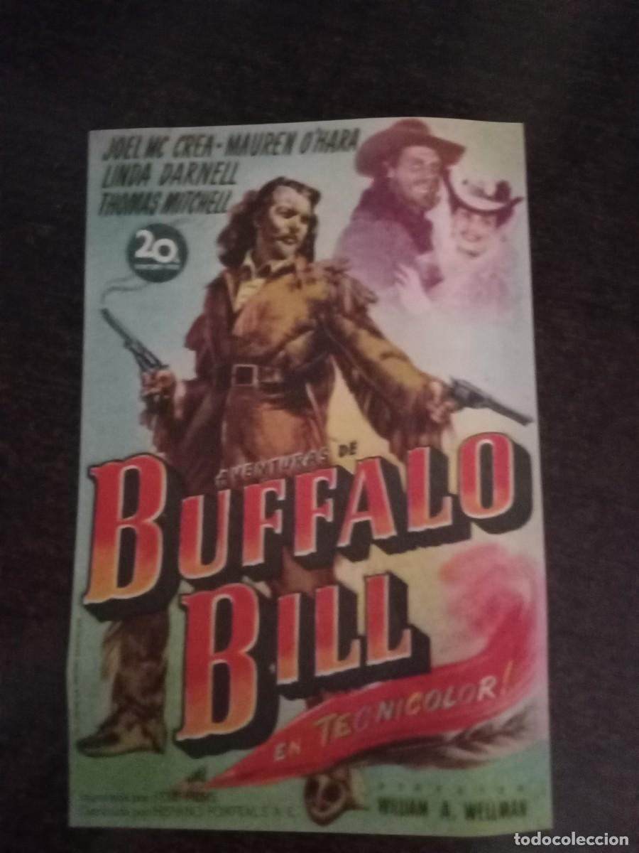 Cine: Aventuras de Buffalo Bill.