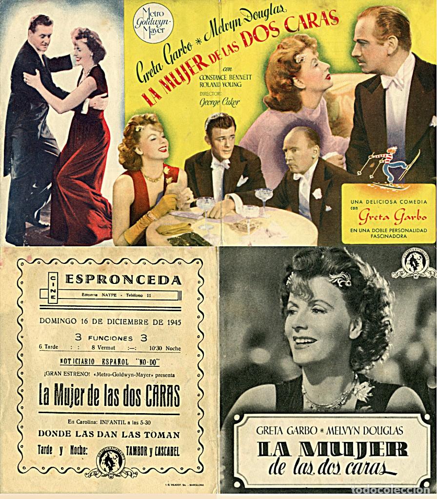 Cine: Programa de mano doble Cine Espronceda. Almendralejo (Badajoz) - Foto 1
