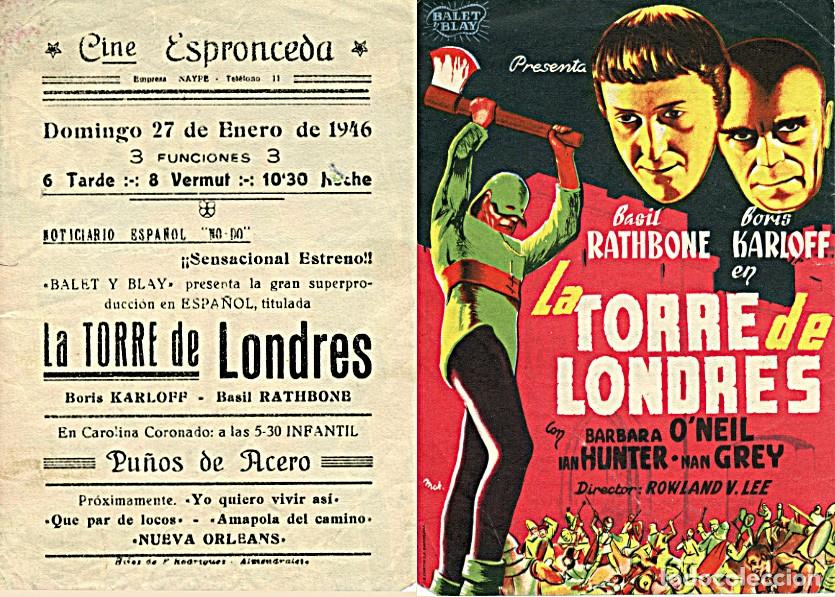 Cine: Programa de mano Cine Espronceda. Almendralejo (Badajoz) - Foto 1