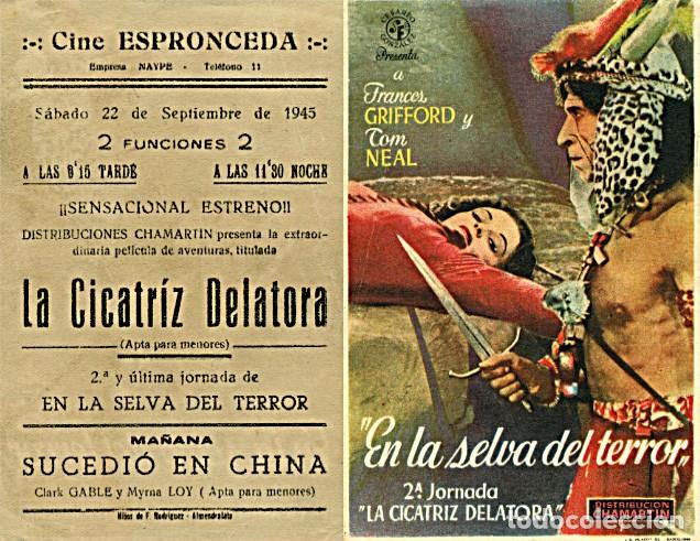 Cine: Programa de mano Cine Espronceda. Almendralejo (Badajoz) - Foto 1