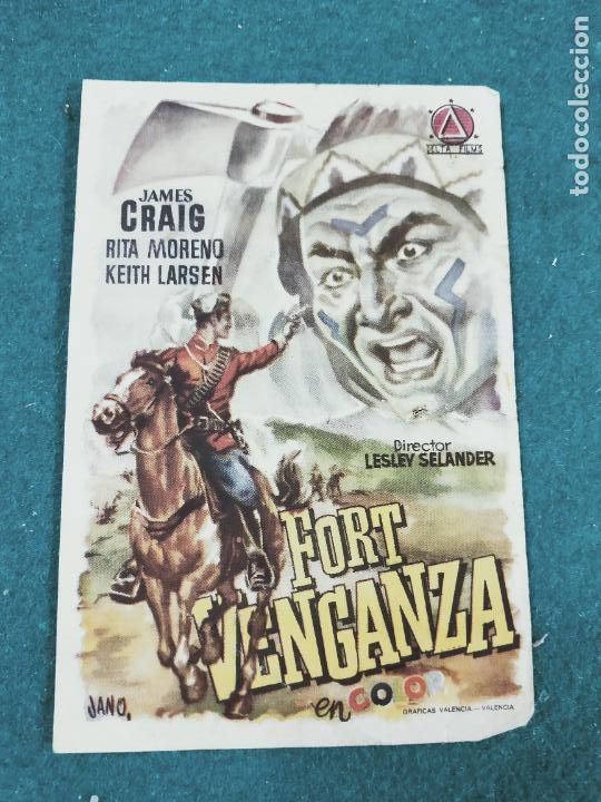 Cine: PROGRAMA DE CINE . FORT VENGANZA CON PUBLICIDAD - Foto 1