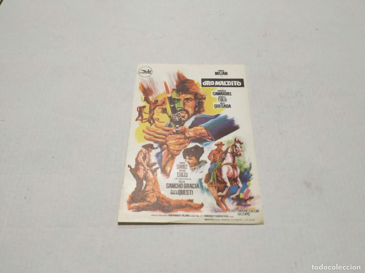 Cine: PROGRAMA ORO MALDITO - SIN PUBLICIDAD - Foto 1