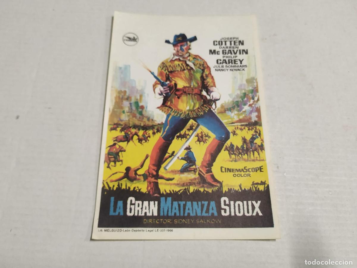 Cine: PROGRAMA LA GRAN MATANZA SIOUX - SIN PUBLICIDAD - Foto 1
