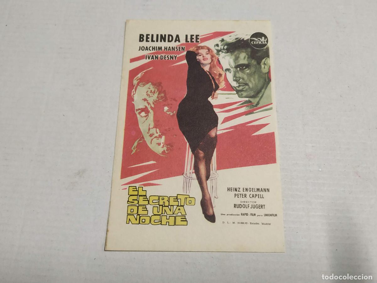 Cine: PROGRAMA EL SECRETO DE UNA NOCHE - SIN PUBLICIDAD - Foto 1