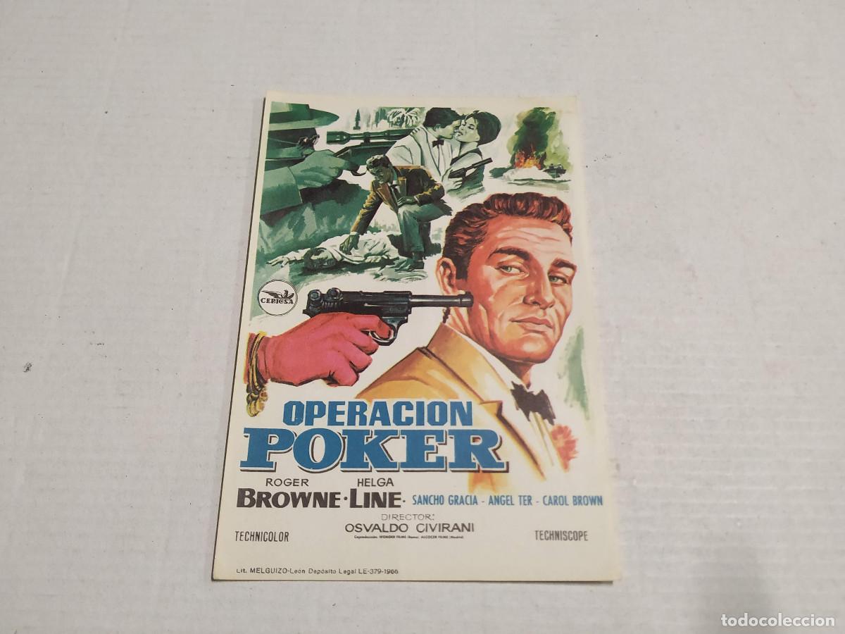 Cine: PROGRAMA OPERACI&Oacute;N POKER - SIN PUBLICIDAD - Foto 1
