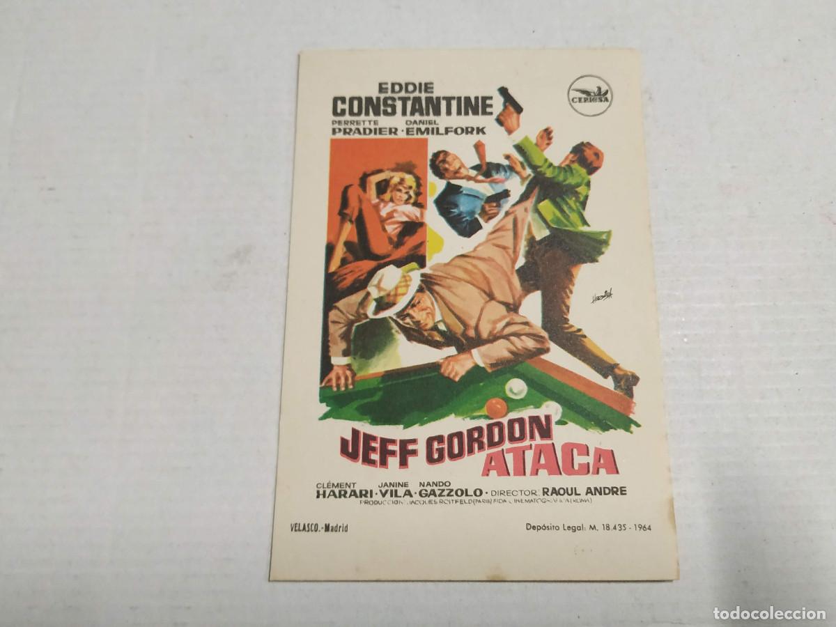 Cine: PROGRAMA JEFF GORDON ATACA - SIN PUBLICIDAD - Foto 1