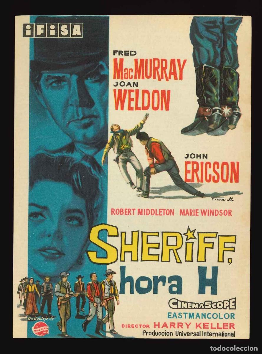 Cine: SHERIFF, HORA H / PROGRAMA DE CINE SIN PUBLICIDAD EN TRASERA (OESTE) - Foto 1