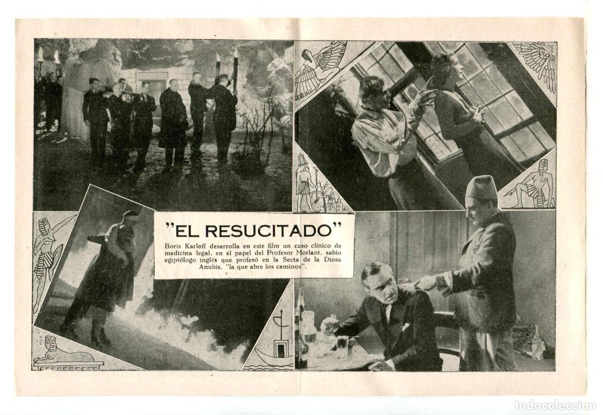Cine: EL RESUCITADO, con Boris Karloff. - Foto 2