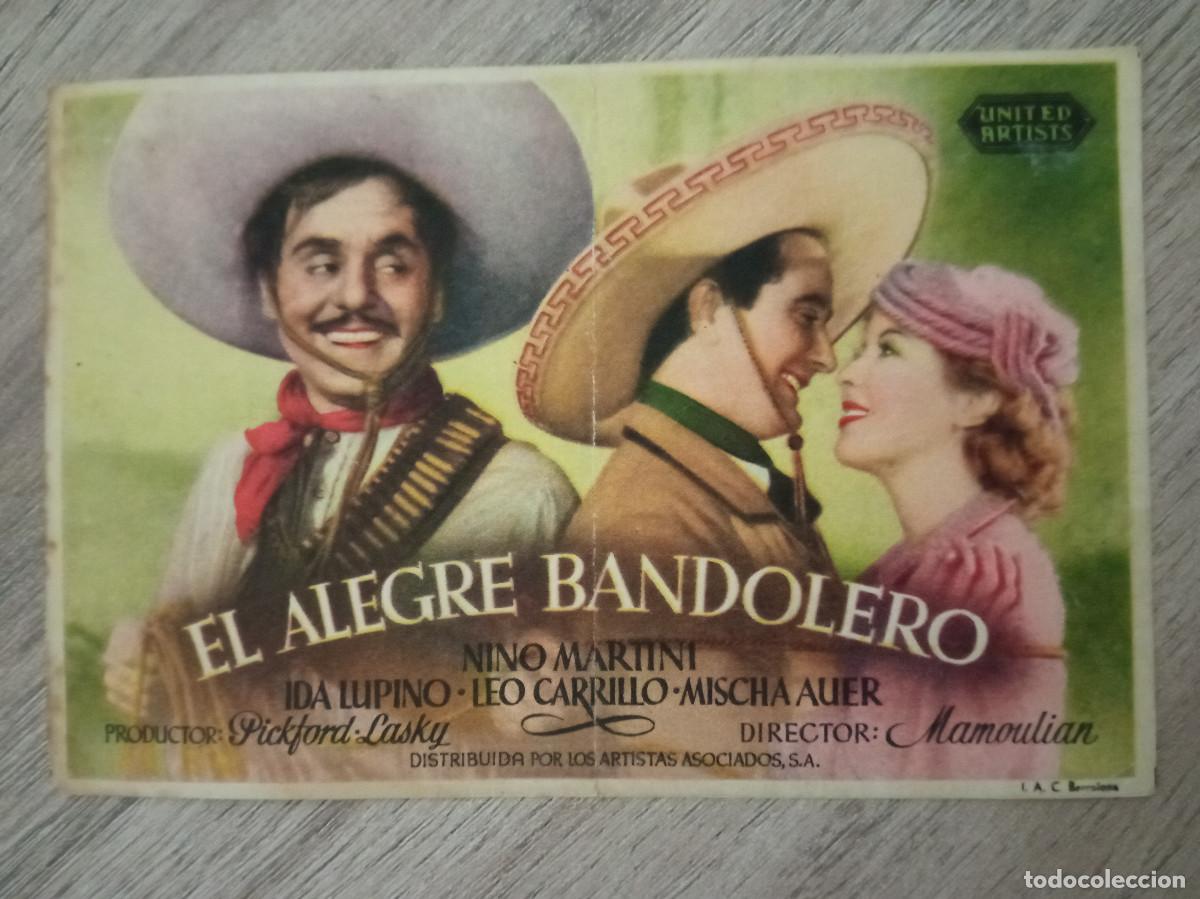 Cine: EL ALEGRE BANDOLERO - Foto 1