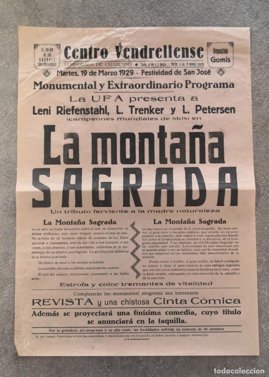 Cine: 9 PASQUINES PROGRAMAS A&Ntilde;OS 20 &rdquo;CENTRO VERDELLENSE&rdquo; - Foto 3