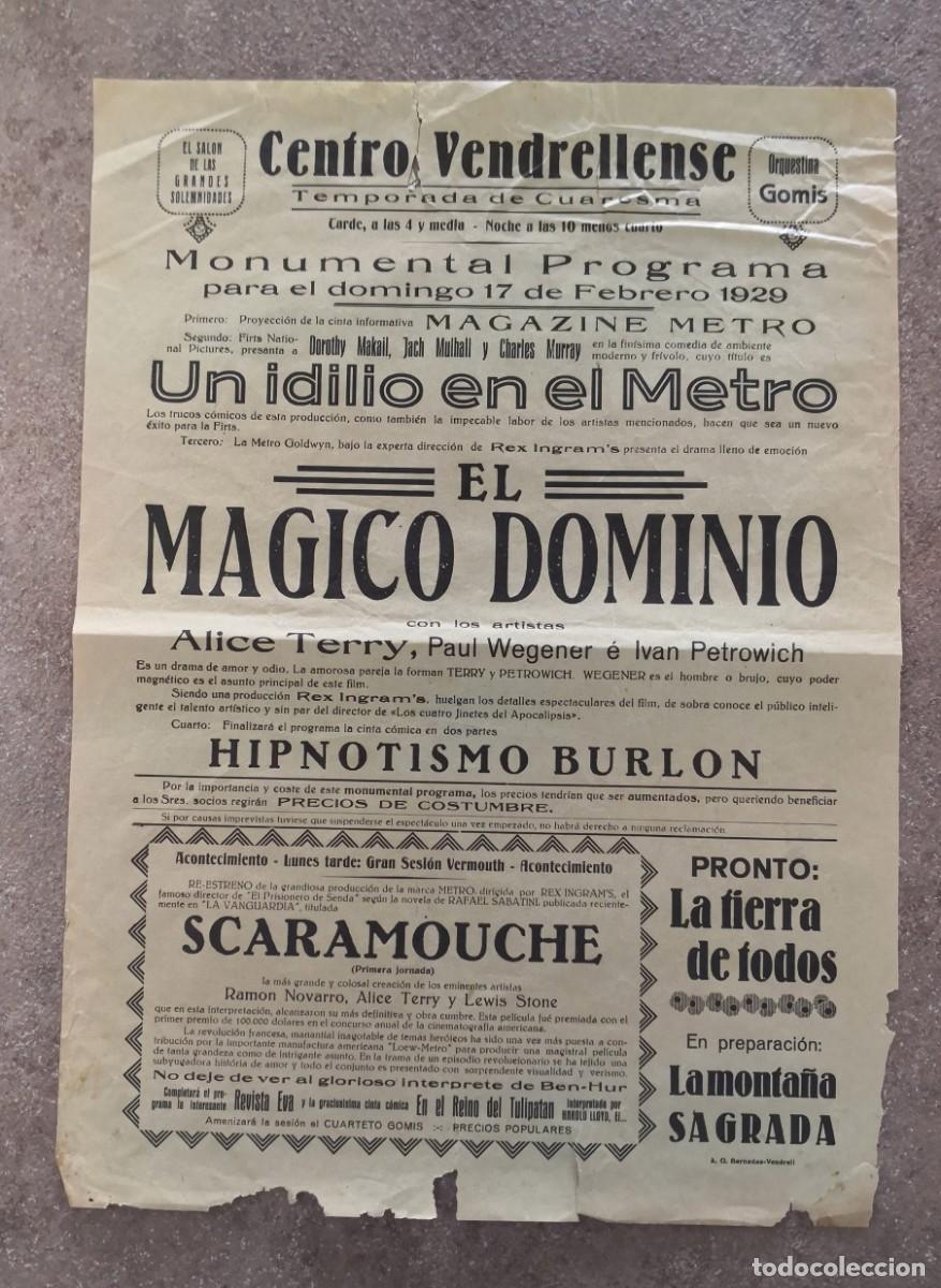 Cine: 9 PASQUINES PROGRAMAS A&Ntilde;OS 20 &rdquo;CENTRO VERDELLENSE&rdquo; - Foto 6