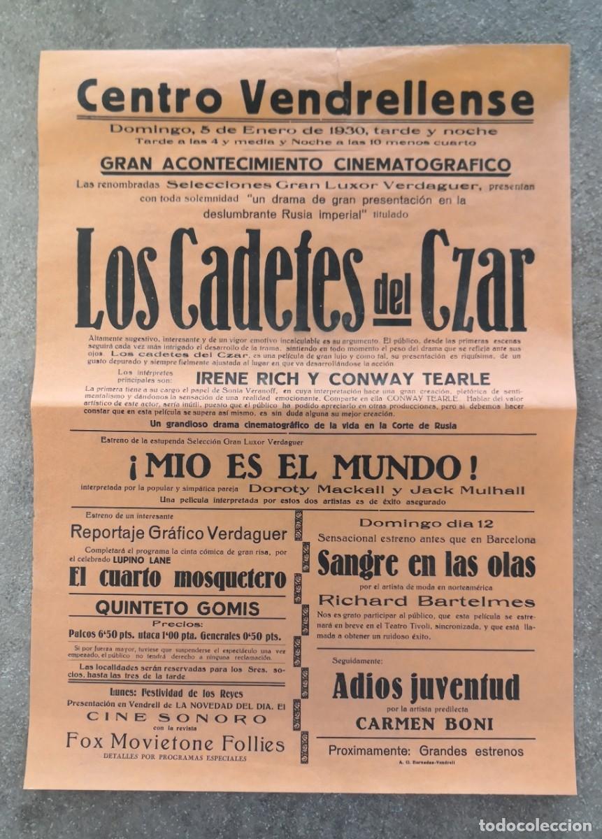 Cine: 9 PASQUINES PROGRAMAS A&Ntilde;OS 20 &rdquo;CENTRO VERDELLENSE&rdquo; - Foto 7