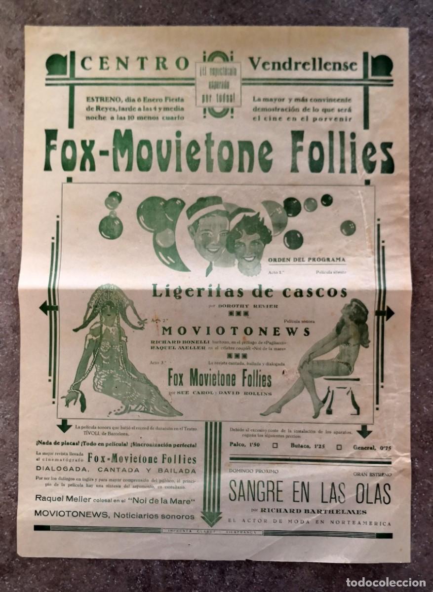 Cine: 9 PASQUINES PROGRAMAS A&Ntilde;OS 20 &rdquo;CENTRO VERDELLENSE&rdquo; - Foto 8