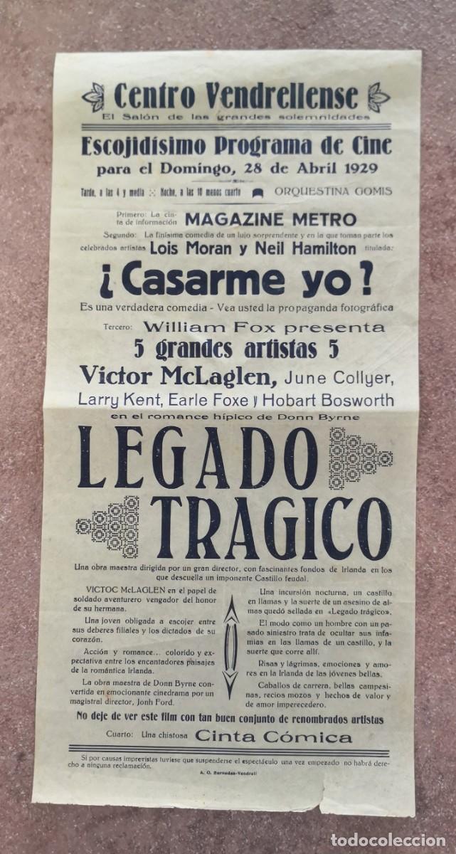 Cine: 9 PASQUINES PROGRAMAS A&Ntilde;OS 20 &rdquo;CENTRO VERDELLENSE&rdquo; - Foto 9