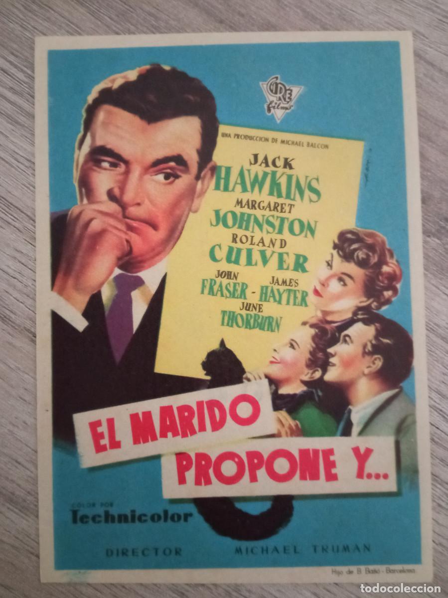 Cine: EL MARIDO PROPONE Y..., JACK HAWKINS - Foto 1
