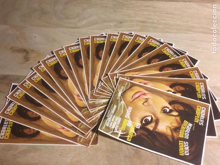 Cine: la condesa de hong kong sofia loren chaplin lote 20 folletos de mano originales perfecto estado