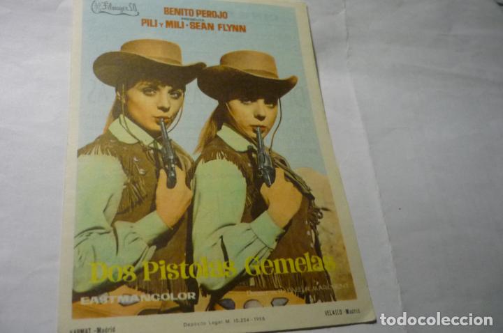 Cine: programa dos pistolas gemelas.-pili y mili publicidad - Foto 1