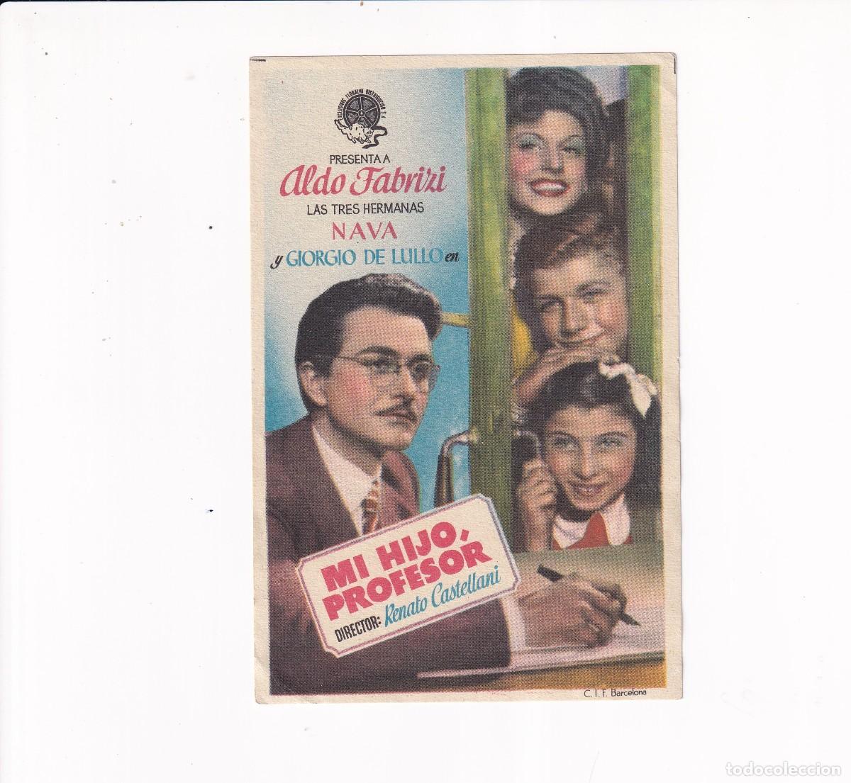 Cine: MI HIJO, PROFESOR .- ALDO FABRIZI - Foto 1