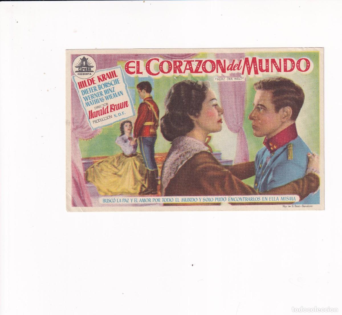 Cine: EL CORAZON DEL MUNDO .- HILDE KRAHL - Foto 1