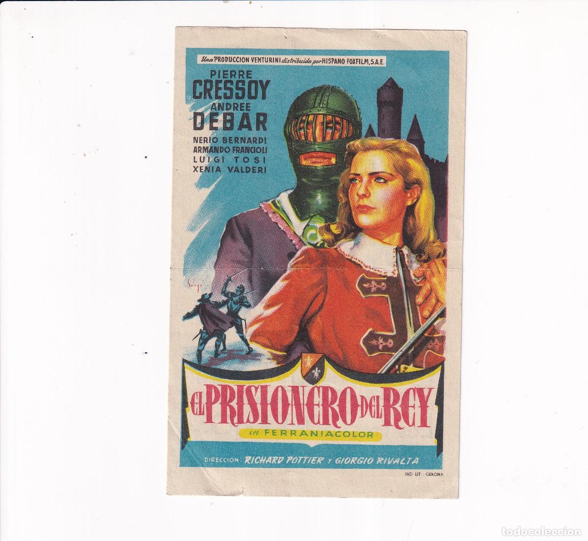 Cine: EL PRISIONERO DEL REY .- PIERRE CRESSDY - Foto 1