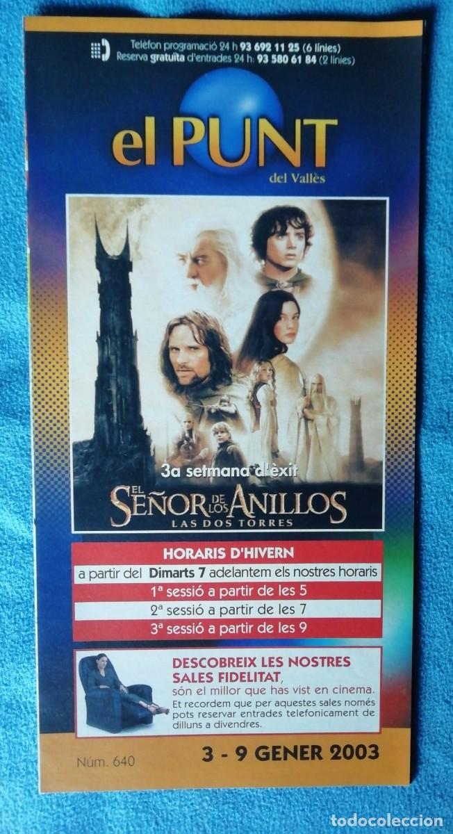  Foglietti di film di film antichi di cinema: El se&ntilde;or de los anillos. Las dos torres.