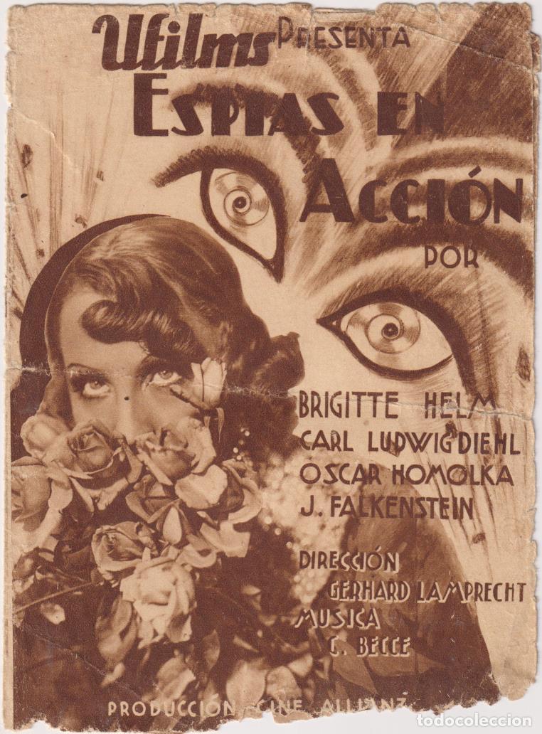 Cine: Esp&iacute;as en Acci&oacute;n. Doble de Ufilms. - Foto 1
