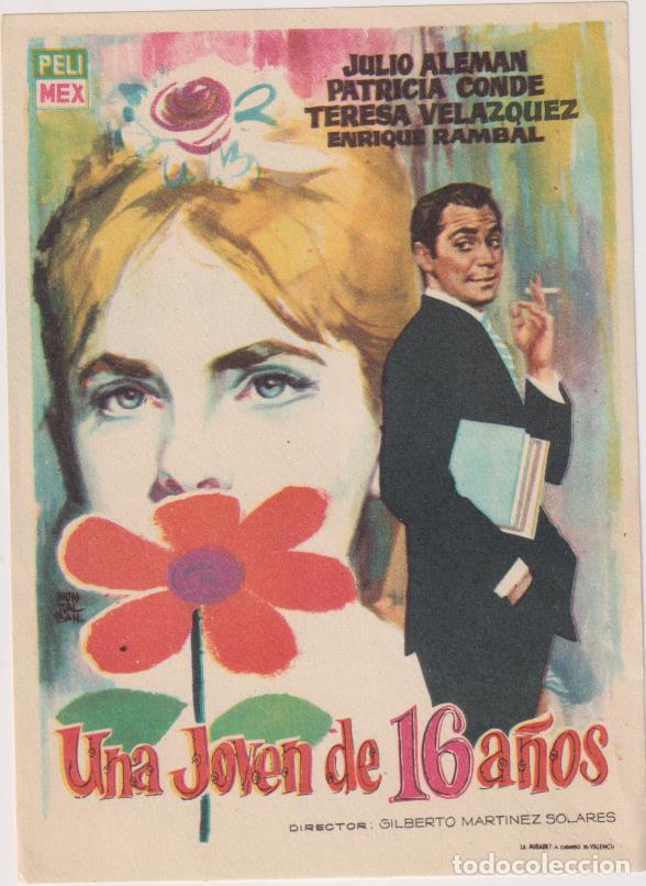 Cine: Una joven de 16 a&ntilde;os. Sencillo de Pelimex