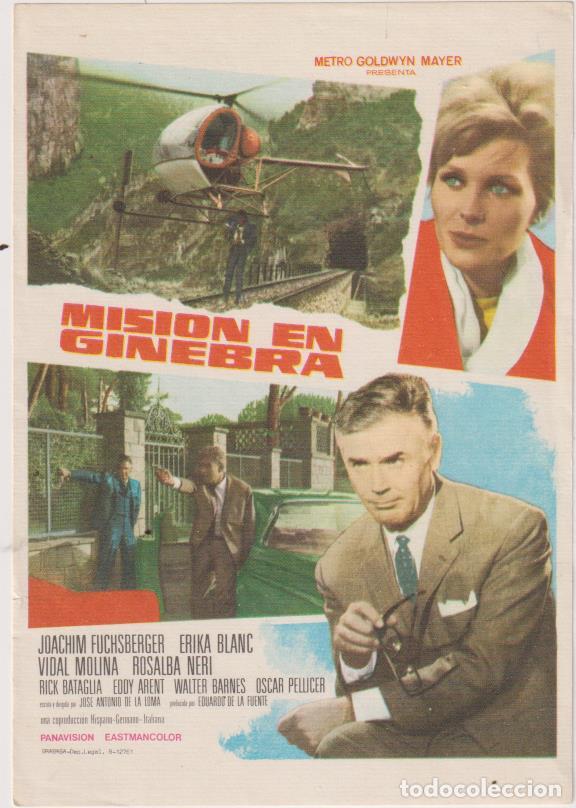 Cine: Misi&oacute;n en Ginebra. Sencillo de MGM - Foto 1