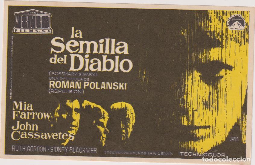 Cine: La semilla del Diablo. Sencillo de Mercurio. &iexcl;IMPECABLE! - Foto 1