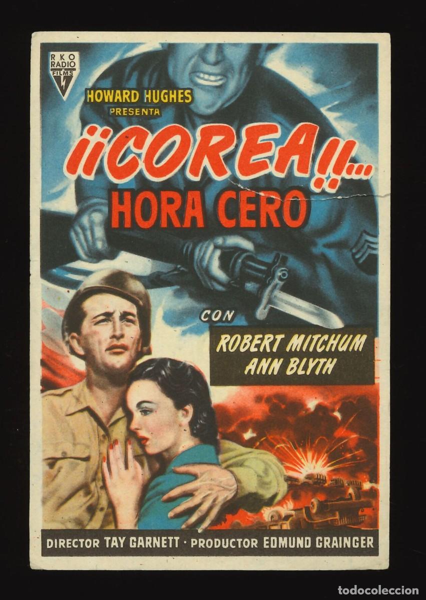 Cine: COREA... HORA CERO / PROGRAMA DE CINE SIN PUBLICIDAD EN TRASERA (B&Eacute;LICO) - Foto 1