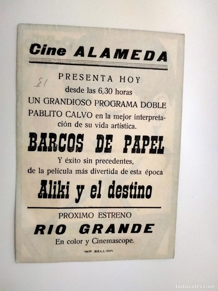 Cine: prospecto de cine de barcos de papel - Foto 2