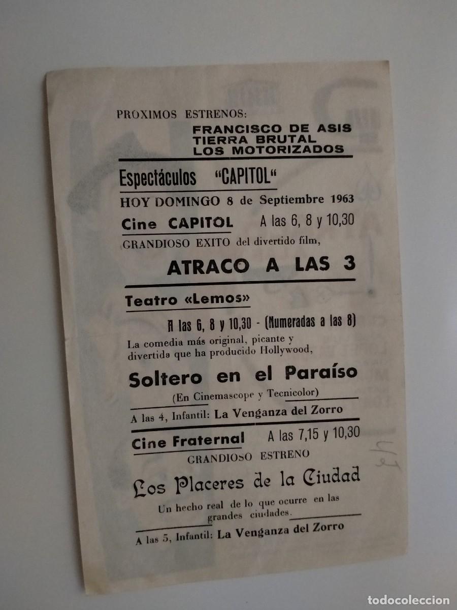 Cine: programa de cine de -atraco a las 3 - Foto 2