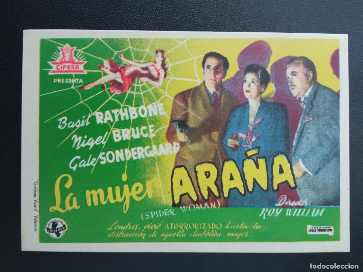 Cine: LA MUJER ARA&Ntilde;A, BASIL RATHBONE - Foto 1