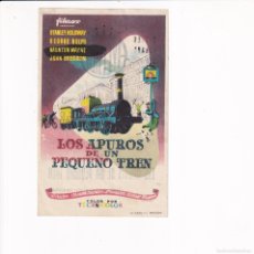 Flyers Publicitaires de Films Anciens: LOS APUROS DE UN PEQUEÑO TREN .- STANLEY HOLOWAY. Lote 379756214