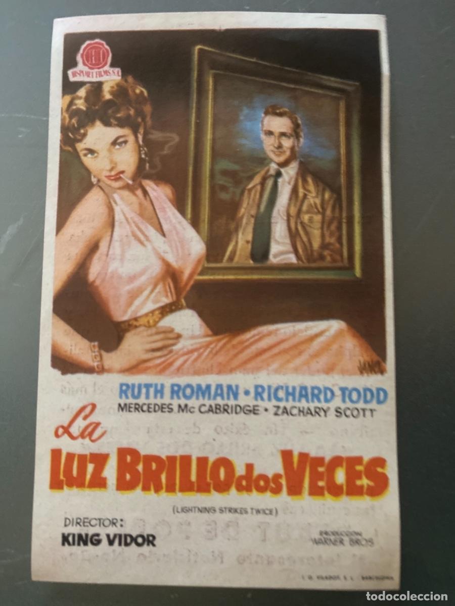 Cine: Programa Cine Copons 1956 la luz brill&oacute; dos veces - Foto 1