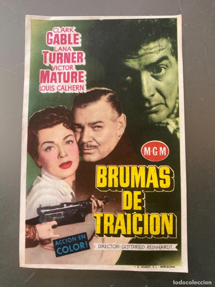 Cine: Programa Cine Copons 1956 brumas de traicion - Foto 1
