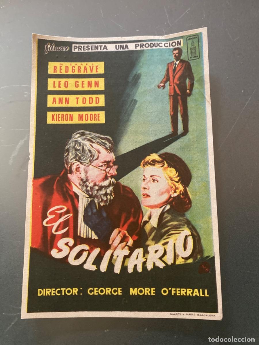 Cine: Programa Cine Copons 1957 El solitario - Foto 1