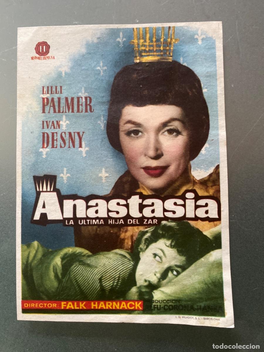 Cine: Programa Cine Copons 1956 Anastasia - Foto 1