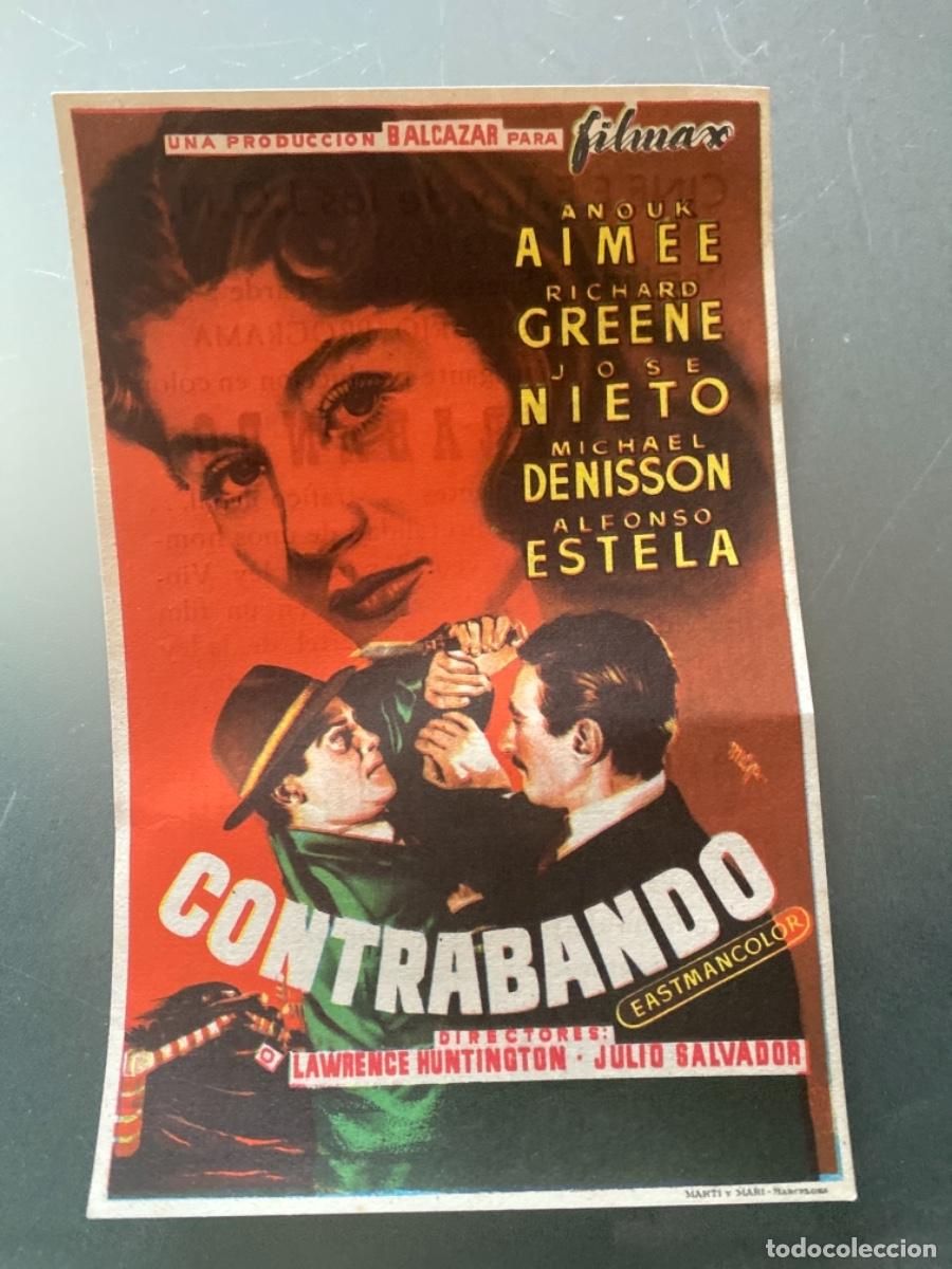 Cine: Programa Cine Copons 1956 Contrabando - Foto 1