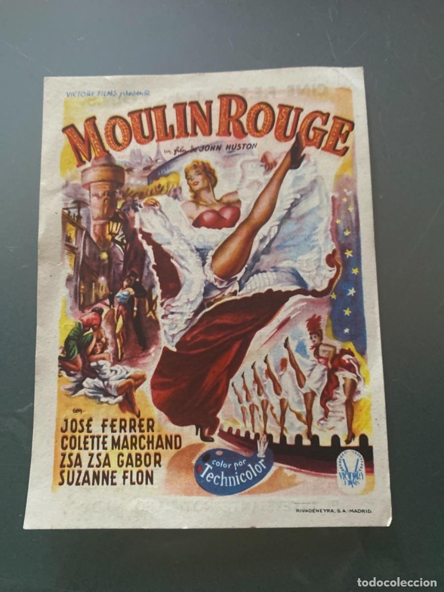 Cine: Programa Cine Copons 1956 Moulin Rouge - Foto 1
