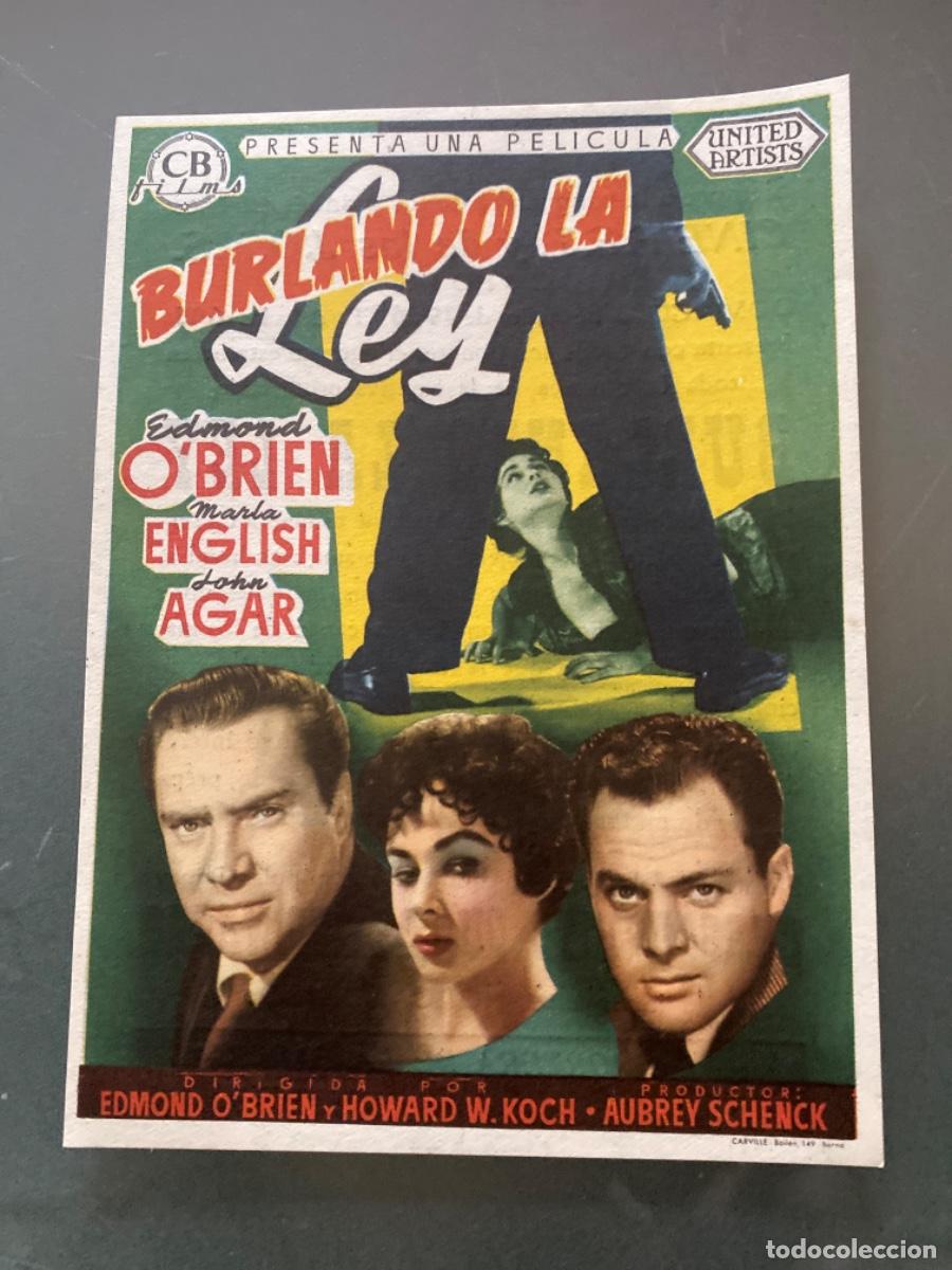 Cine: Programa Cine Copons 1956 Burlando la ley - Foto 1