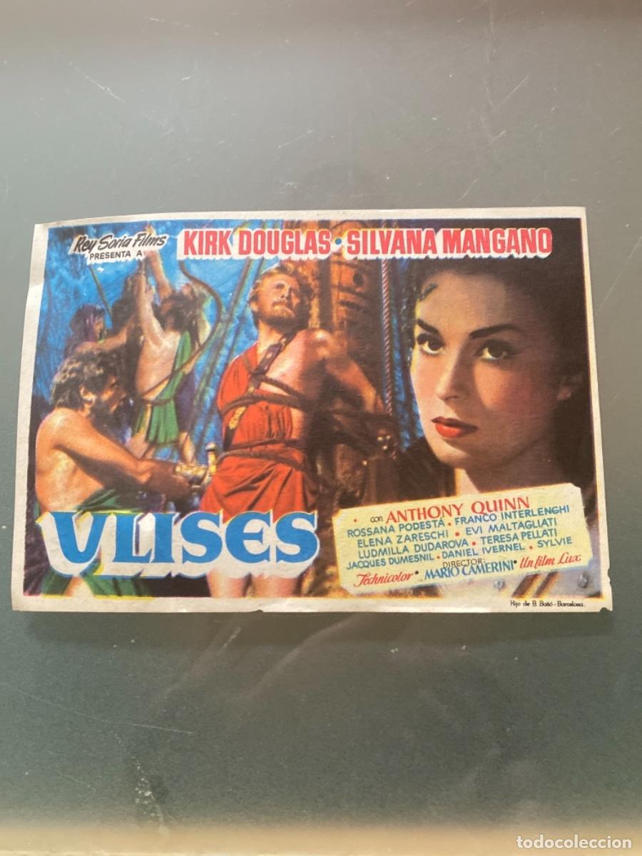 Cine: Programa Cine Copons 1956 Ulises - Foto 1