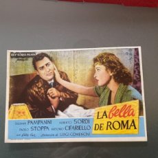 Cine: PROGRAMA CINE COPONS 1956 LA BELLA DE ROMA. Lote 379929679