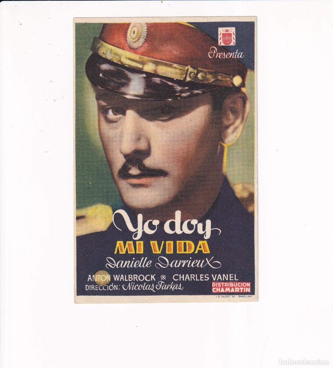 Cine: YO DOY MI VIDA .- DANIELLE DARRIEUX - Foto 1