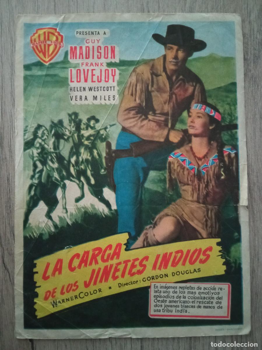 Cine: LA CARGA DE LOS JINETES INDIOS, GUY MADISON - Foto 1