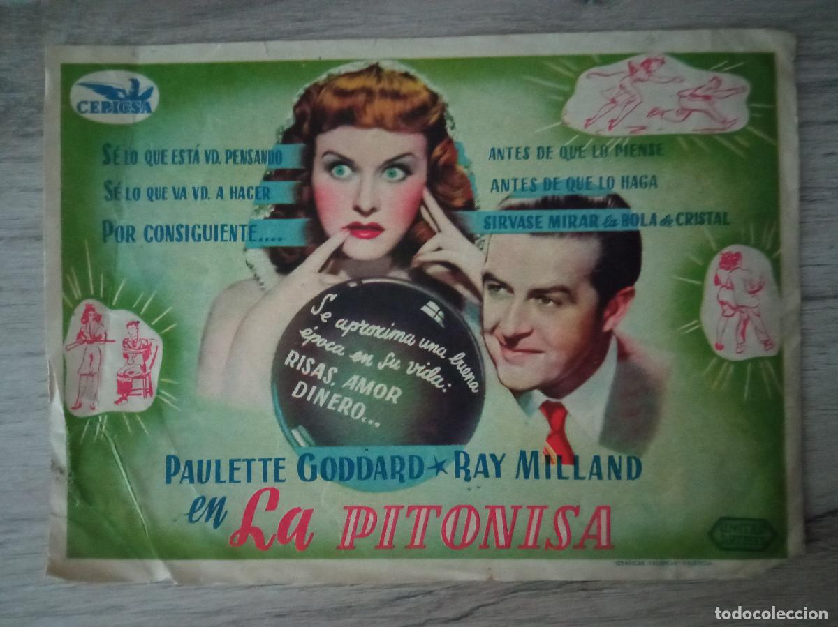 Cine: LA PITONISA, PAULETTE GODDARD - Foto 1