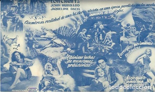 Cine: PROGRAMA DE CINE - HACE UN MILL&Oacute;N DE A&Ntilde;OS - CIFESA - Foto 2