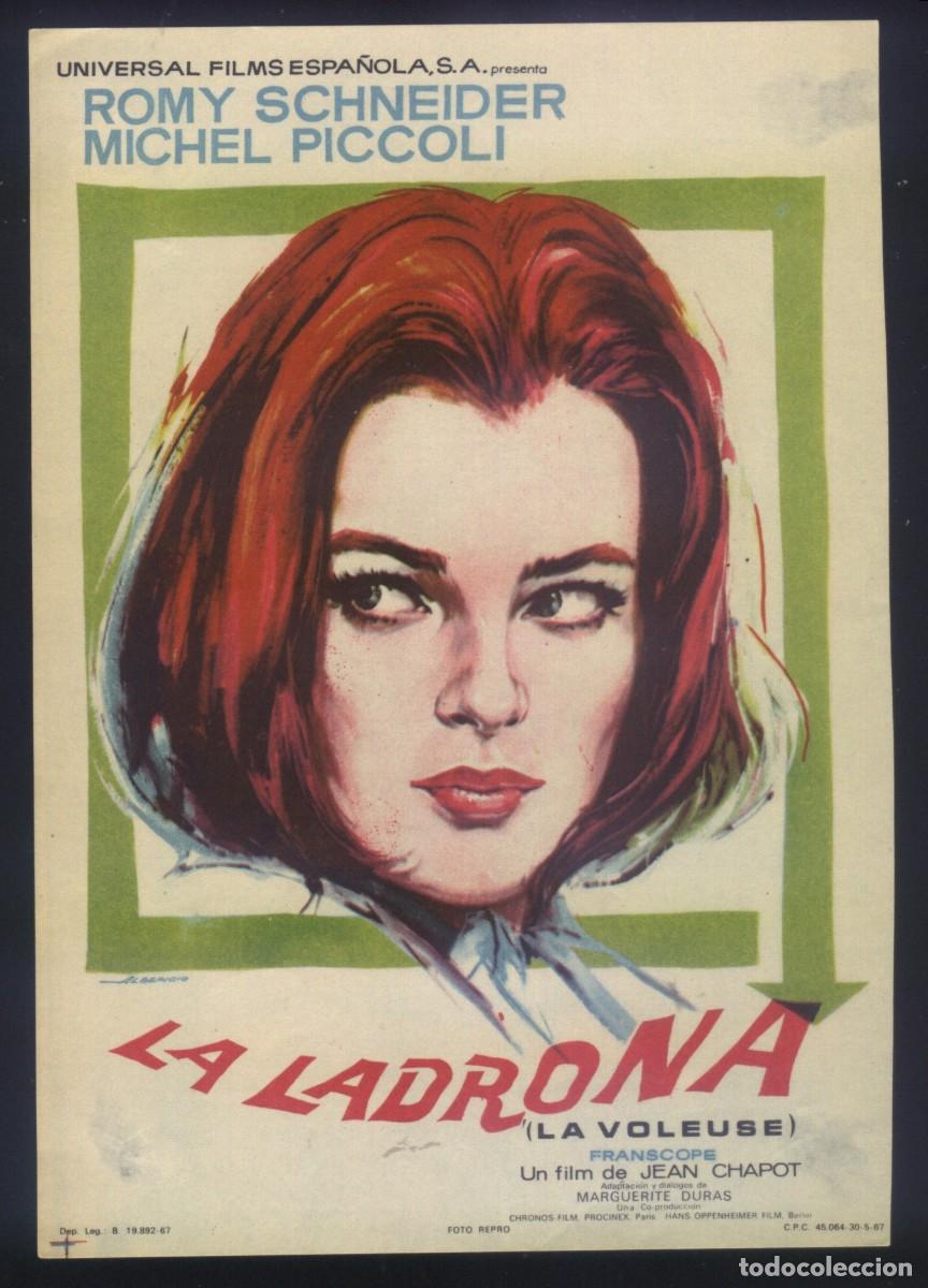 Cine: Q-08999- LA LADRONA (La voleuse) Romy Schneider - Michel Piccoli - Hans Christian Blech