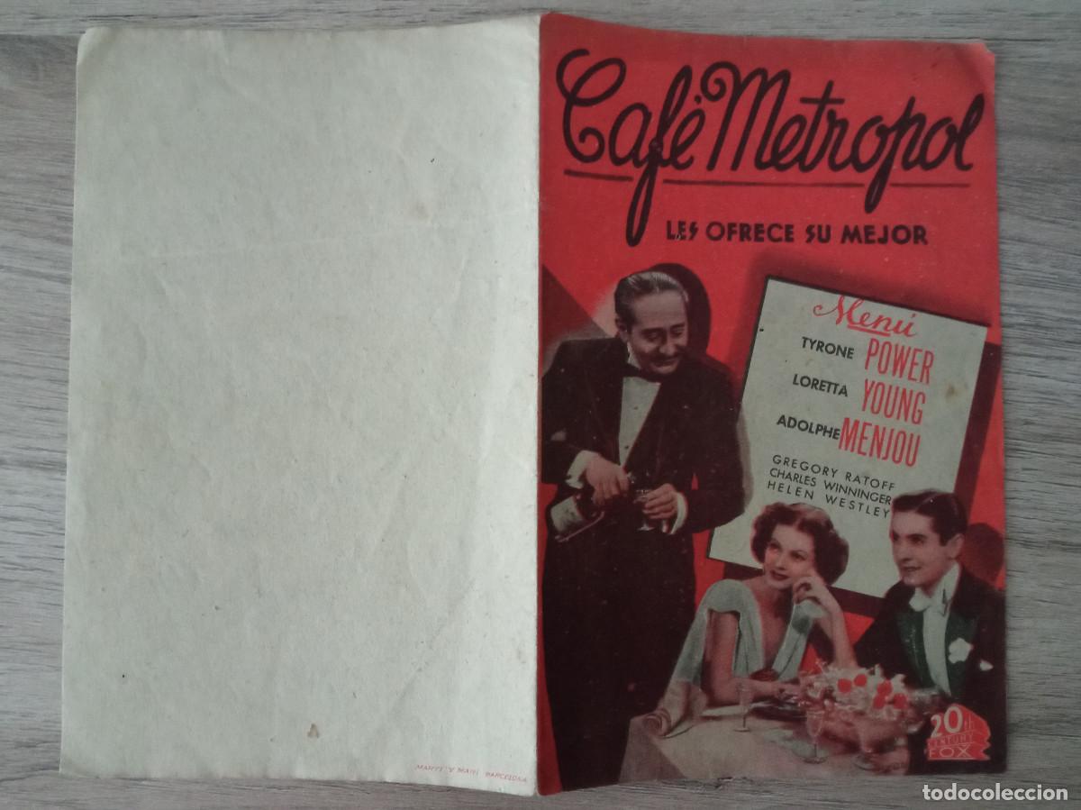 Cine: CAF&Eacute; METROPOL, TYRONE POWER - Foto 1
