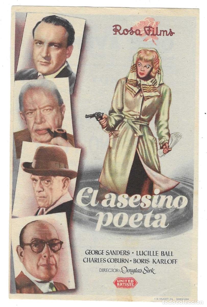 Cine: Programa Cine. El asesino poeta. 19-1452 - Foto 1